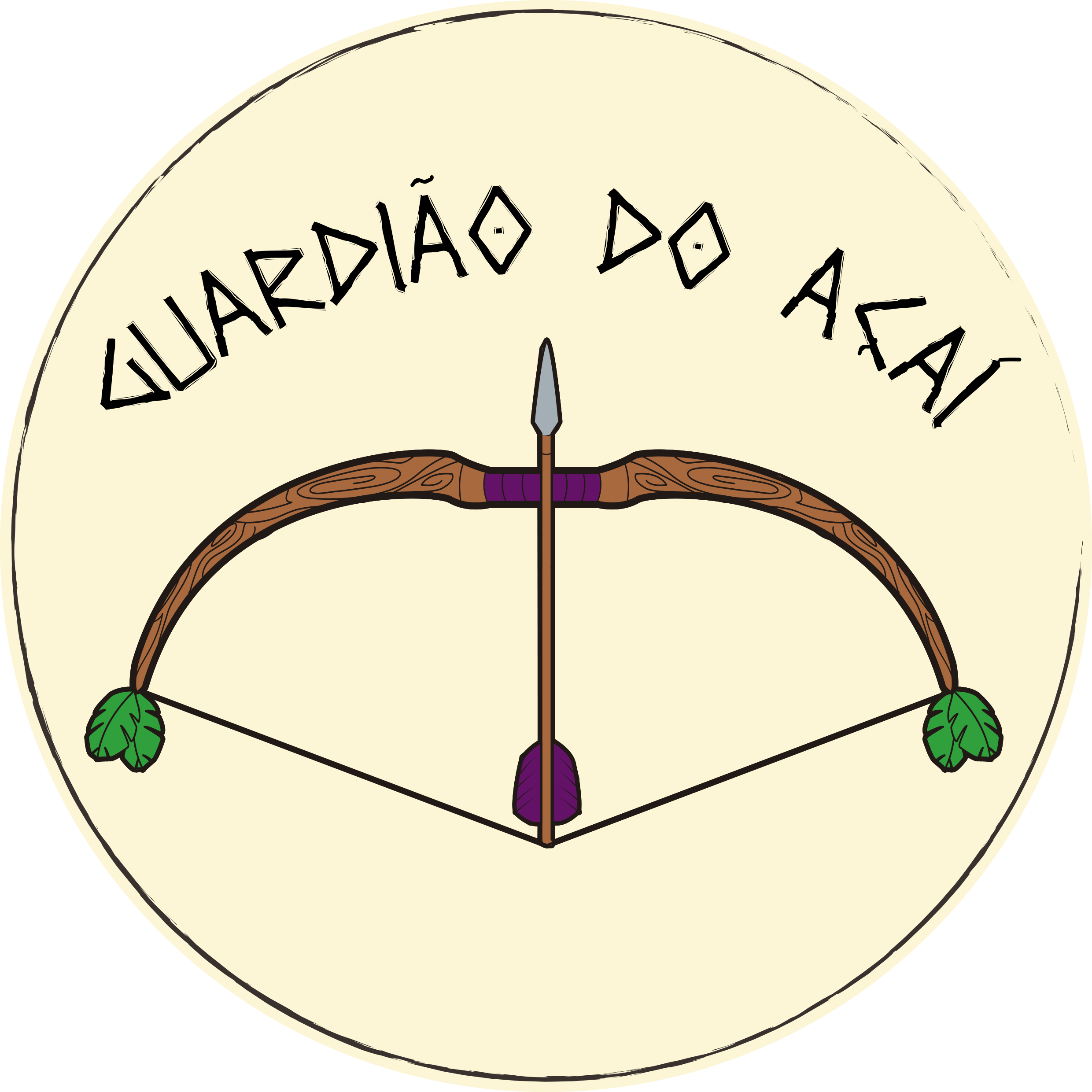 Logo com arco e flecha